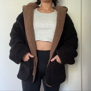 Reversible Teddy Coat